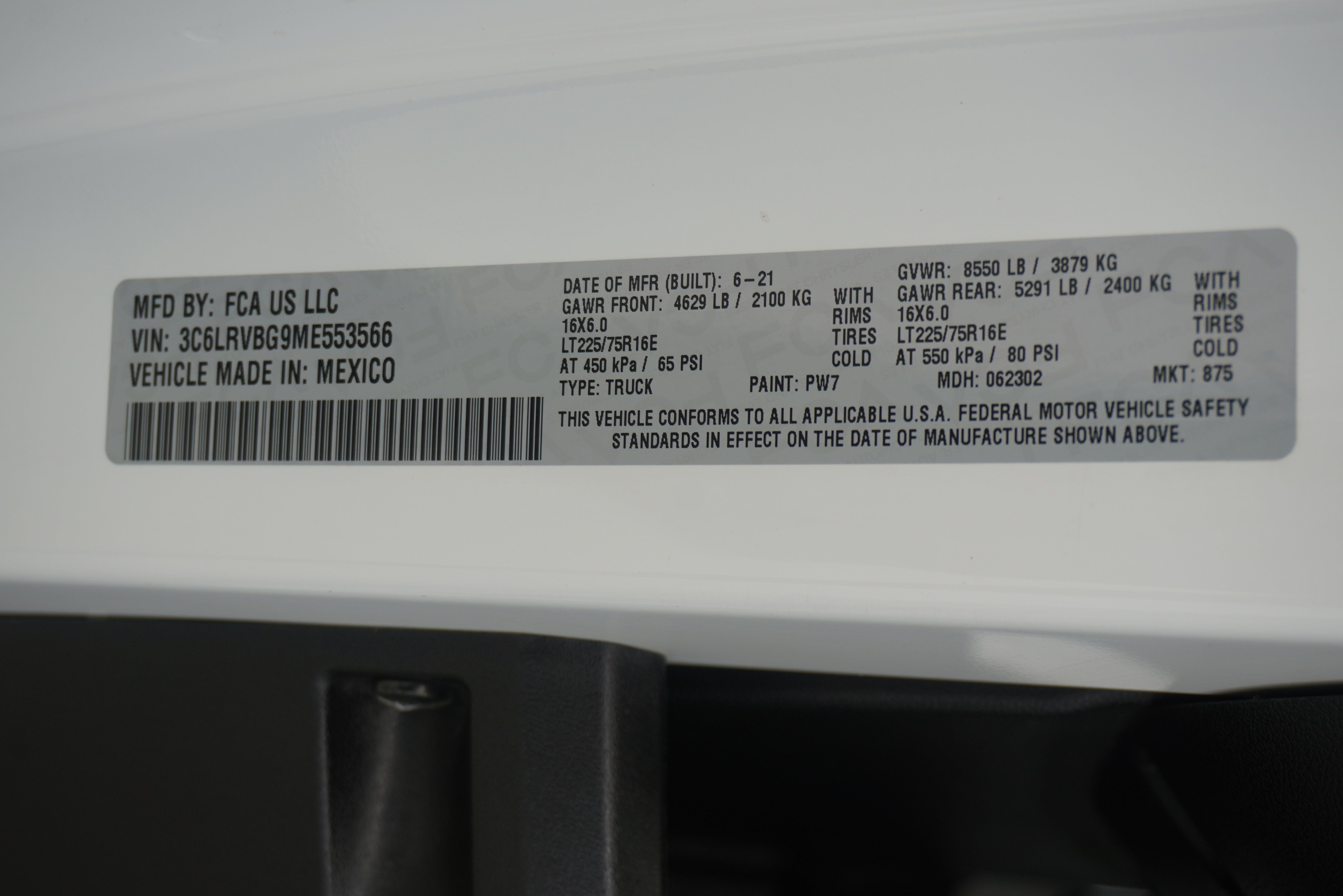 Used 2021 RAM ProMaster 1500 FWD image 25