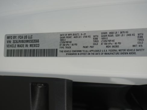 Used 2021 RAM ProMaster 1500 FWD image 25