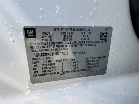 Used 2017 Chevrolet Tahoe LT image 30