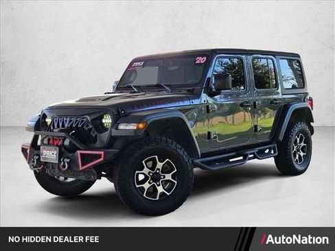 Used 2020 Jeep Wrangler Unlimited Rubicon AWD/4WD image 1