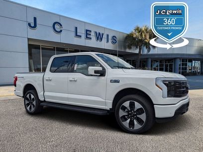 New 2025 Ford F150 Lightning Platinum