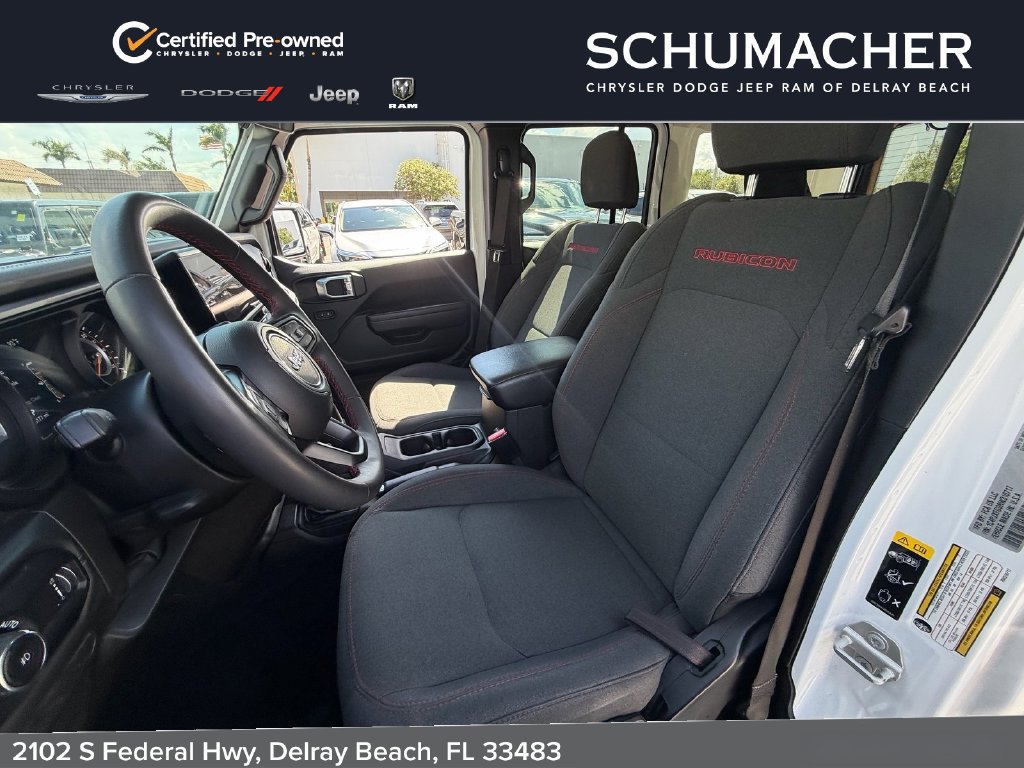 Certified 2024 Jeep Wrangler Unlimited Rubicon AWD/4WD image 13