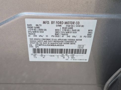 Used 2021 Ford Edge SEL w/ Convenience Package AWD/4WD image 35