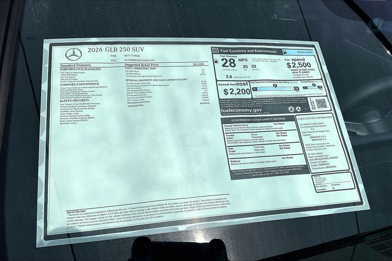 Used 2026 Mercedes-Benz GLB 250 image 20