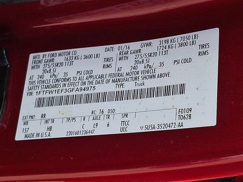 Used 2016 Ford F150 Lariat image 26