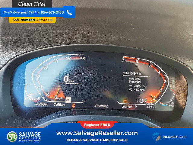 Used 2020 BMW X3 sDrive30i w/ Premium Package RWD image 12