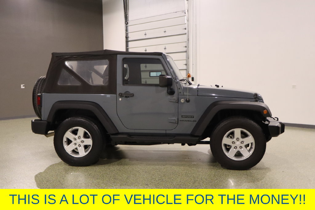 Used 2015 Jeep Wrangler Sport w/ Quick Order Package 24S AWD/4WD image 11