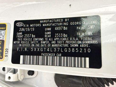 Used 2020 Kia Optima LX FWD image 16