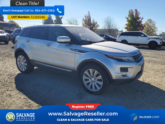 Used 2012 Land Rover Range Rover Evoque Pure Premium AWD/4WD image 5