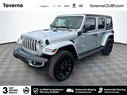 Used 2023 Jeep Wrangler Unlimited Sahara w/ Cold Weather Group image 1