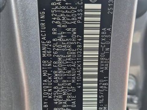New 2026 Toyota Camry SE FWD image 16