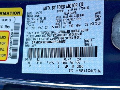 Used 2024 Ford Bronco Sport Badlands AWD/4WD image 31