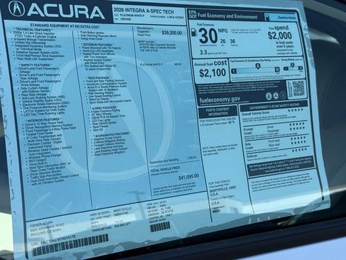 New 2026 Acura Integra A-Spec image 27