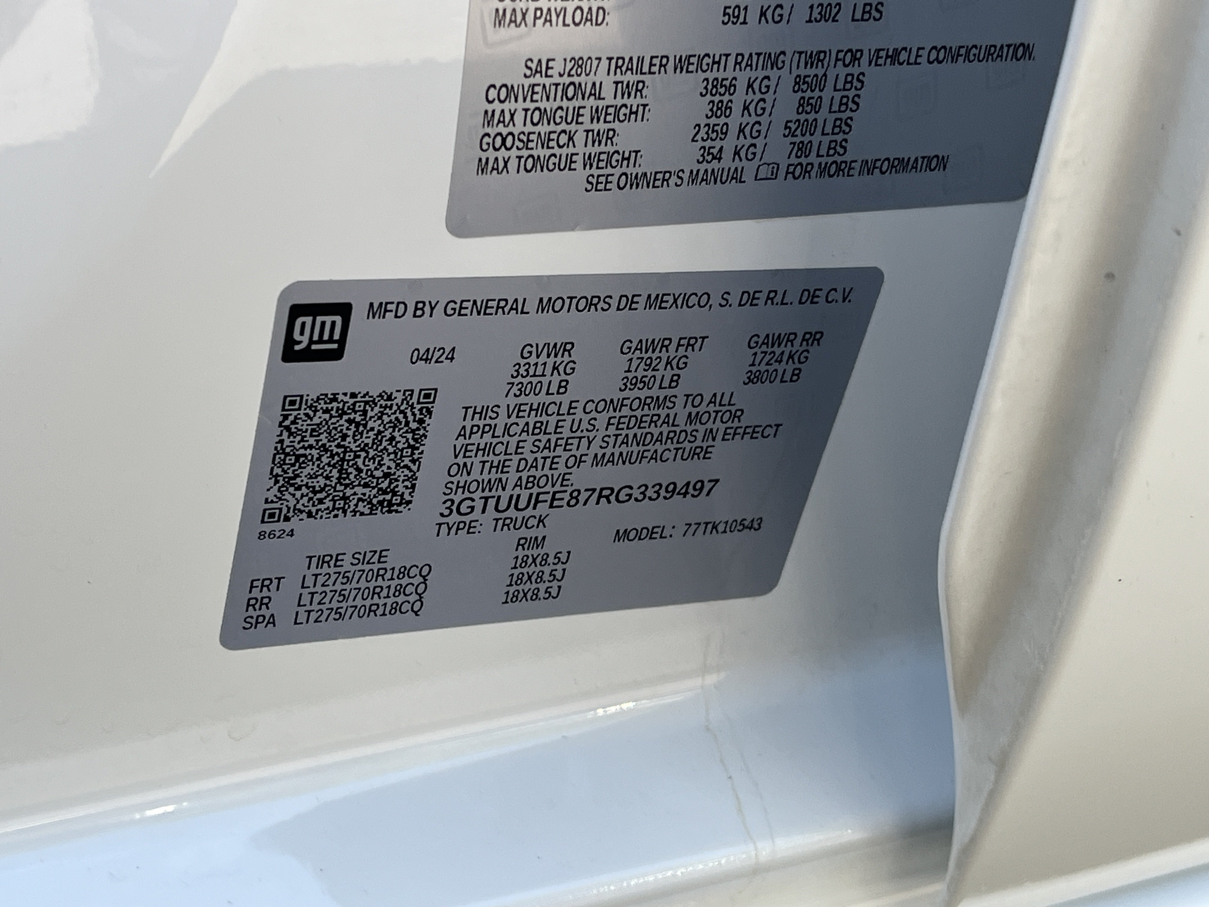 Used 2024 GMC Sierra 1500 AT4X AWD/4WD image 37