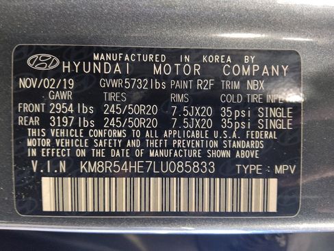 Used 2020 Hyundai Palisade Limited image 33