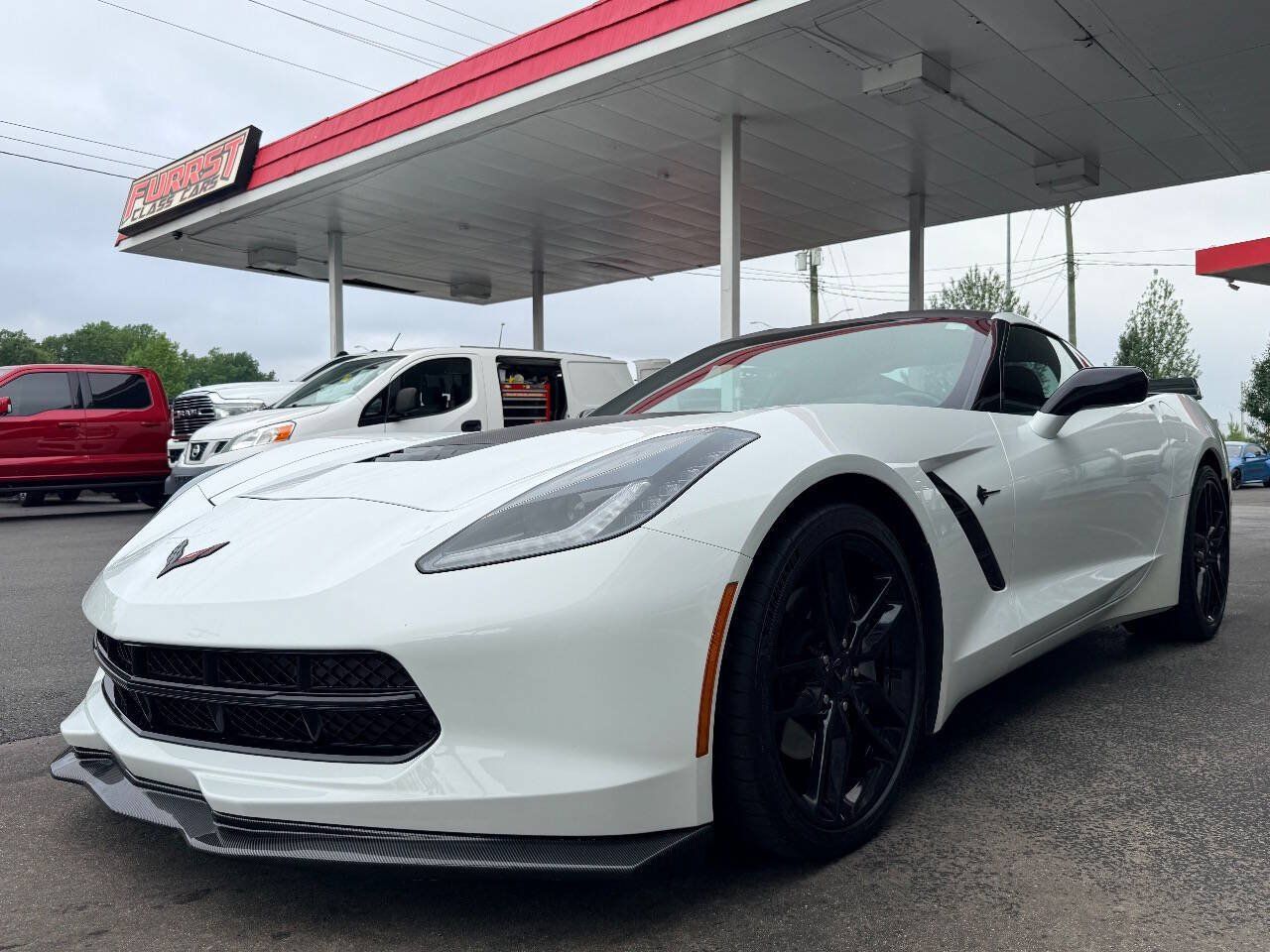 Used 2018 Chevrolet Corvette Stingray Coupe w/ Carbon Flash Badge Package RWD image 14