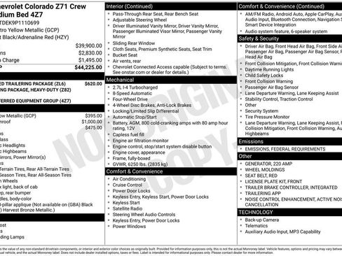 Used 2023 Chevrolet Colorado Z71 w/ Advanced Trailering Package image 5