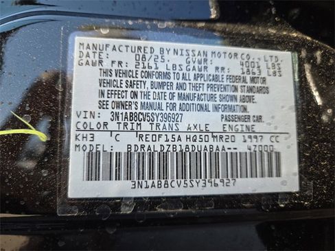 New 2025 Nissan Sentra SV w/ SV Premium Package image 36