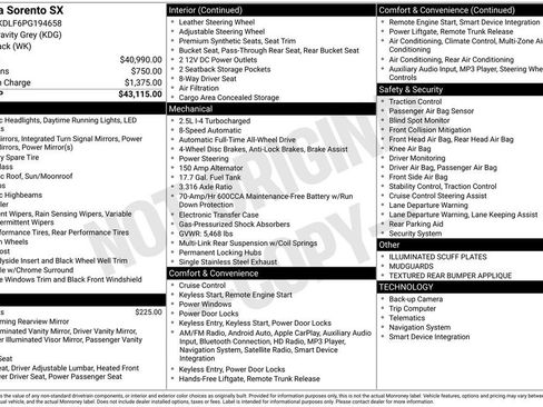 Used 2023 Kia Sorento SX image 9