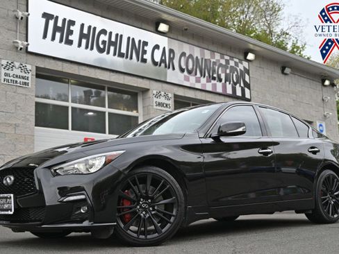 Used 2023 INFINITI Q50 Red Sport 400 AWD/4WD image 1