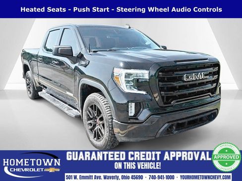 Used 2021 GMC Sierra 1500 Elevation w/ LPO, Elevation Black Package AWD/4WD image 1