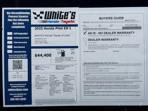 Used 2025 Honda Pilot EX-L image 37
