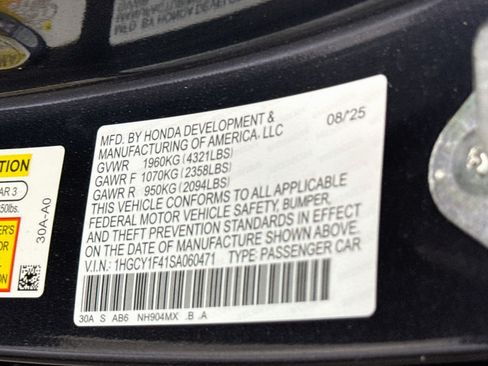 Used 2025 Honda Accord SE image 40
