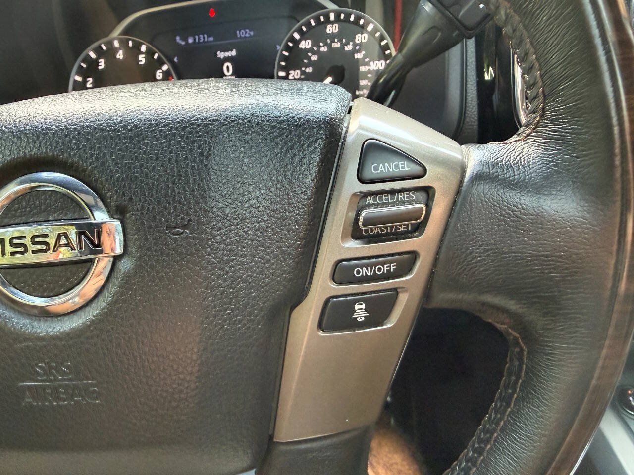 Used 2021 Nissan Titan Platinum Reserve w/ Moonroof Package AWD/4WD image 39