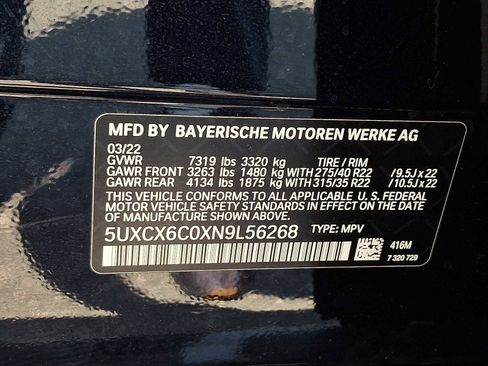 Used 2022 BMW X7 M50i AWD/4WD image 35