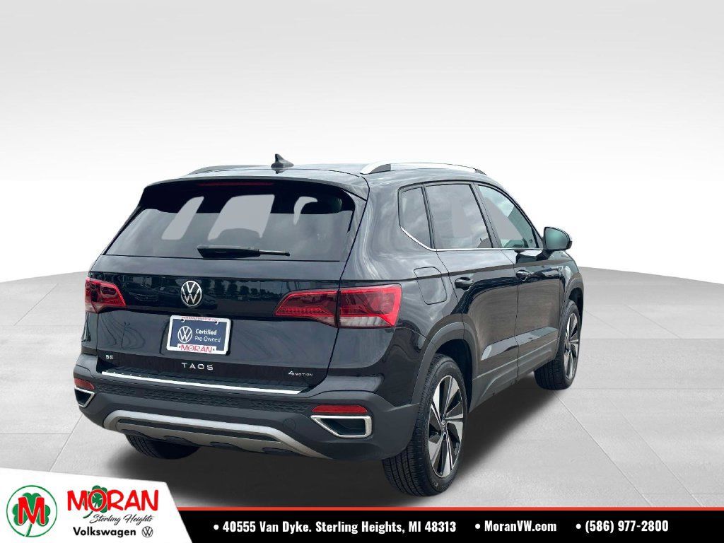 Certified 2024 Volkswagen Taos SE AWD/4WD image 4