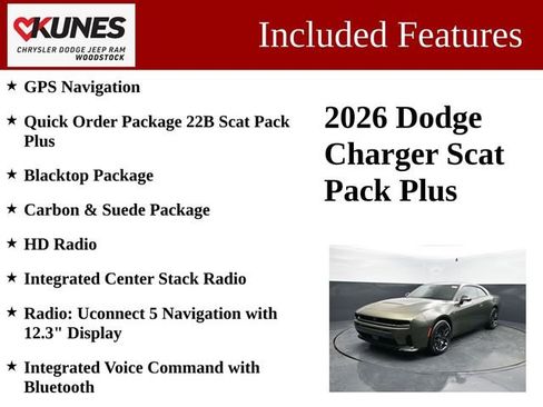New 2026 Dodge Charger R/T Scat Pack image 3