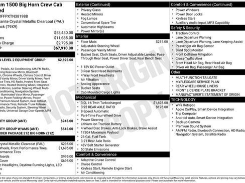 New 2026 RAM 1500 Big Horn AWD/4WD image 6