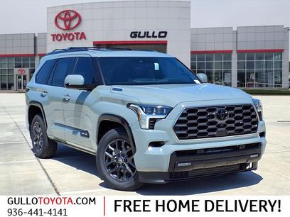 New 2026 Toyota Sequoia Platinum