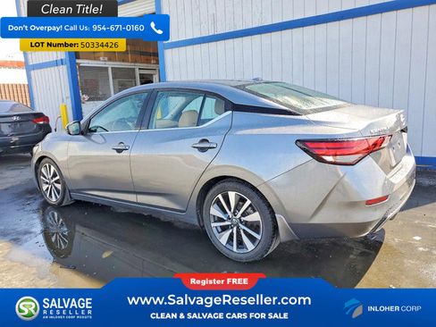 Used 2020 Nissan Sentra SV w/ SV Premium Package FWD image 3