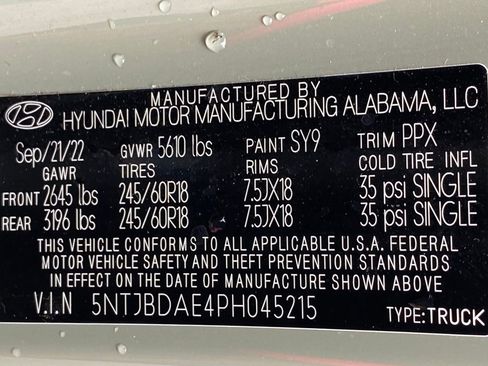 Used 2023 Hyundai Santa Cruz SEL AWD/4WD image 41
