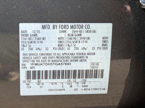 New 2026 Ford Explorer Active w/ Active Comfort Package image 26