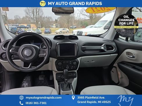 Used 2021 Jeep Renegade Limited w/ Sun & Sound Group AWD/4WD image 12