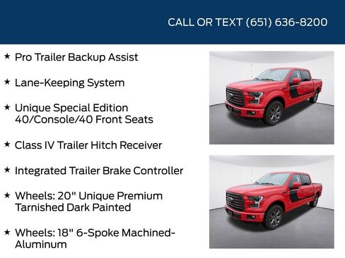 Used 2016 Ford F150 Lariat w/ Equipment Group 502A Luxury AWD/4WD image 11