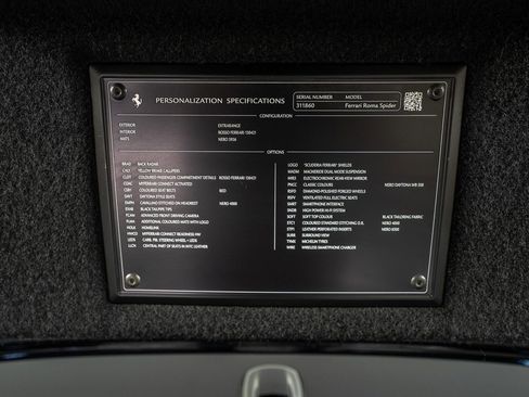 Certified 2025 Ferrari Roma Spider RWD image 27