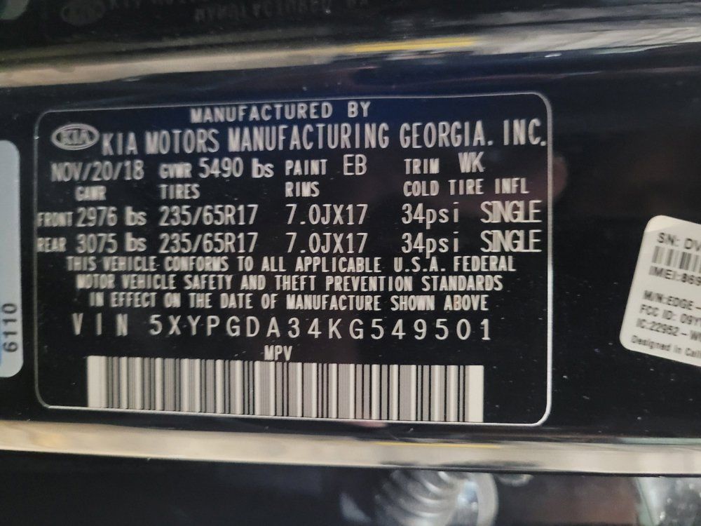 Used 2019 Kia Sorento AWD image 33