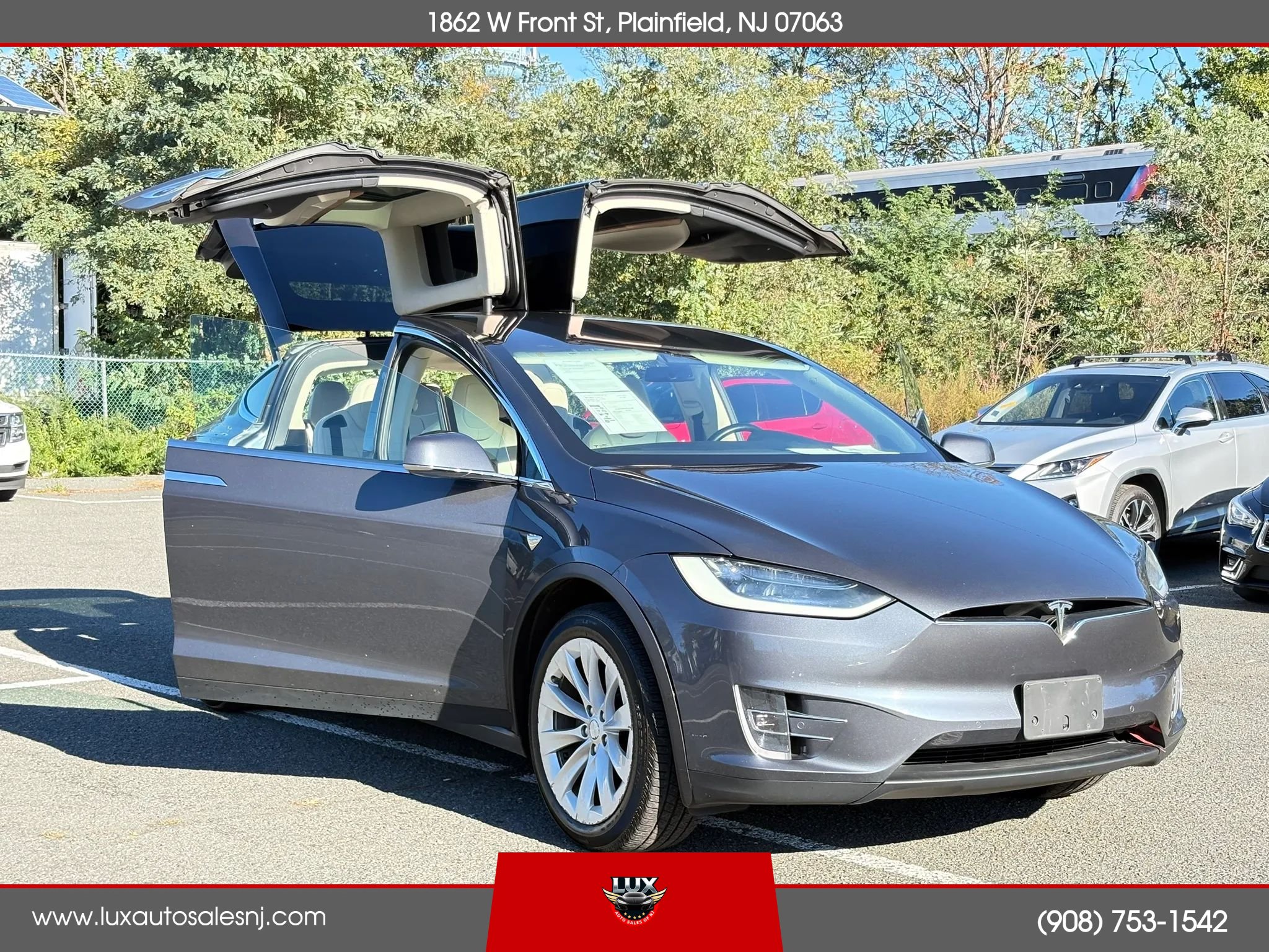 Used 2018 Tesla Model X 75D AWD/4WD image 7