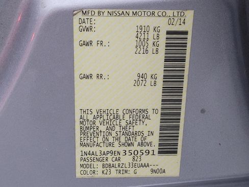 Used 2014 Nissan Altima 2.5 S image 33