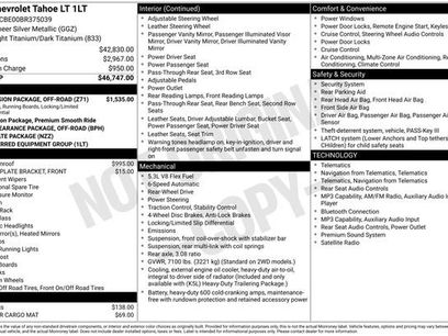 Used 2011 Chevrolet Tahoe LT w/ Suspension Package, Off-Road