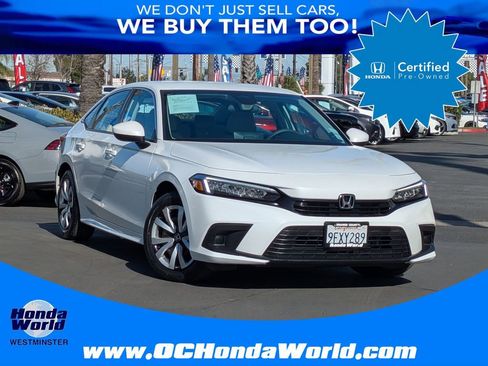 Certified 2023 Honda Civic LX image 1