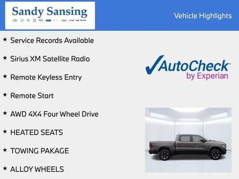 Used 2020 RAM 1500 Rebel w/ Rebel Level 1 Equipment Group AWD/4WD image 7