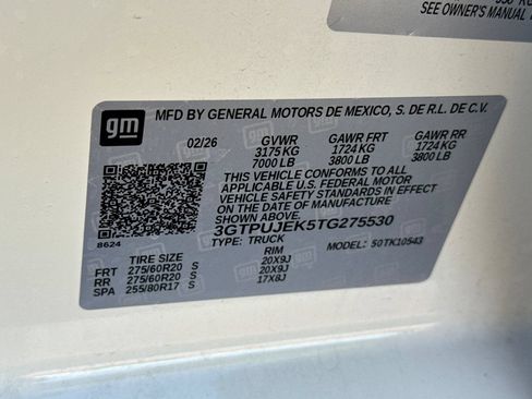 Used 2026 GMC Sierra 1500 Elevation AWD/4WD image 56