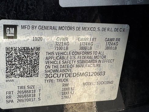 Used 2021 Chevrolet Silverado 1500 LT AWD/4WD image 23