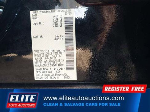 Used 2020 Nissan Altima 2.5 SR image 18