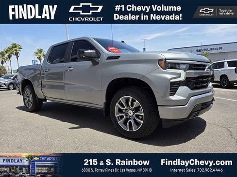 Certified 2025 Chevrolet Silverado 1500 RST w/ Dark Appearance Package AWD/4WD image 1