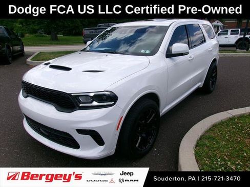 Certified 2021 Dodge Durango R/T w/ Technology Group AWD/4WD image 1